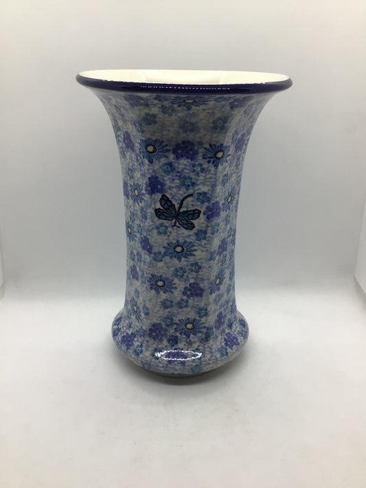 Misty Dragonfly Vase 9.5"