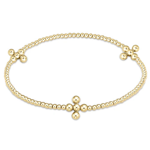 ENewton Signature Cross Pattern Bracelet Collection