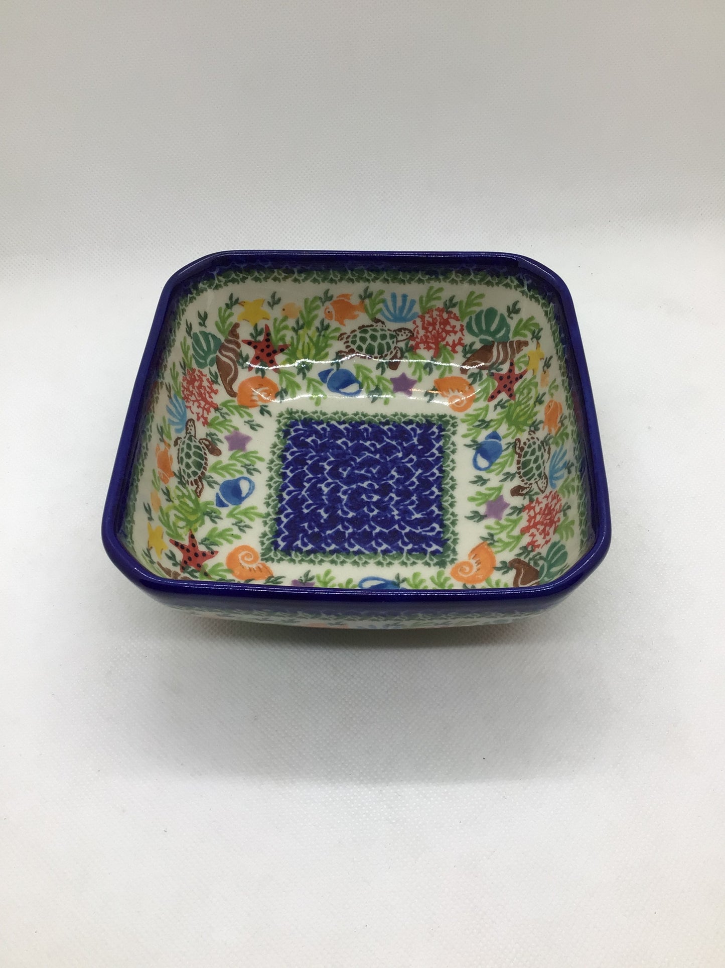 KALICH Under The Sea Small Square Bowl