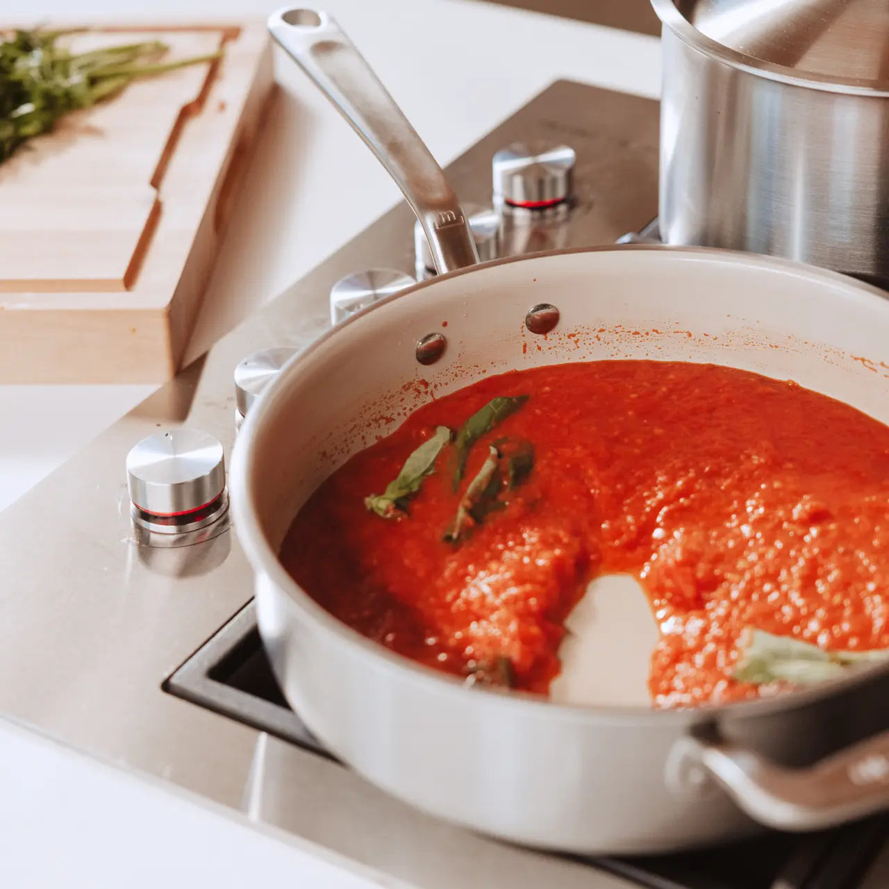 CeramiClad 3.5QT Saute Pan-Sand