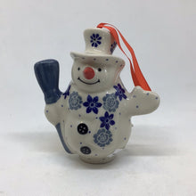 Load image into Gallery viewer, Small Snowman Ornament