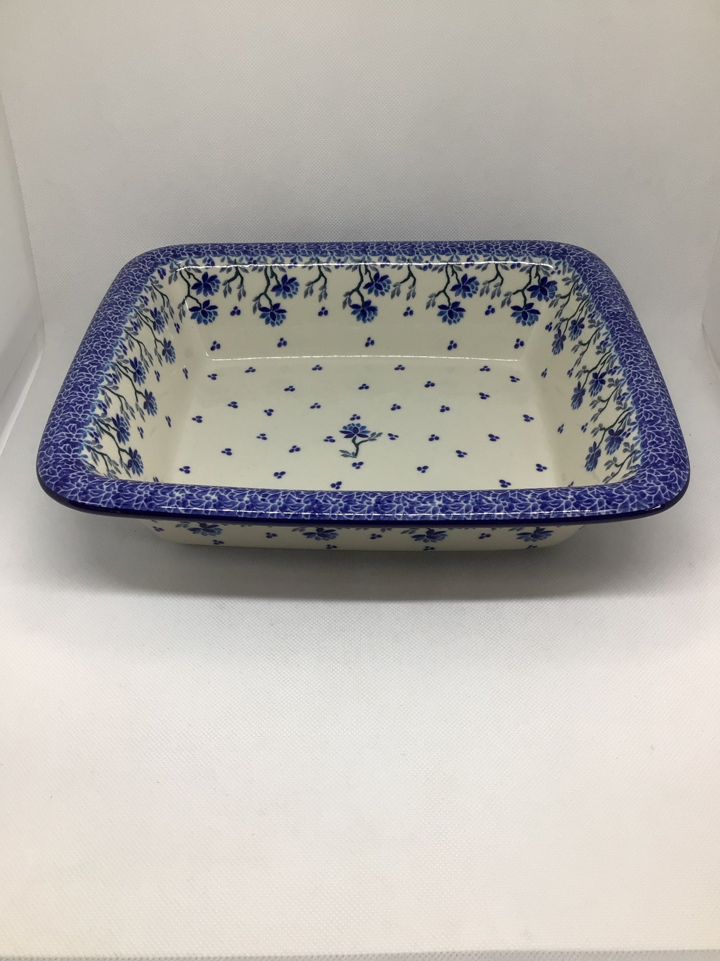 Clover Fields Rectangular Baker w/Rim