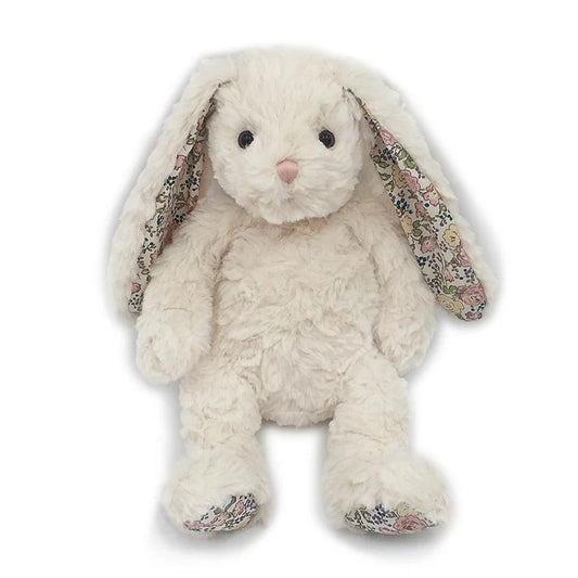 Cream Floral Bunny