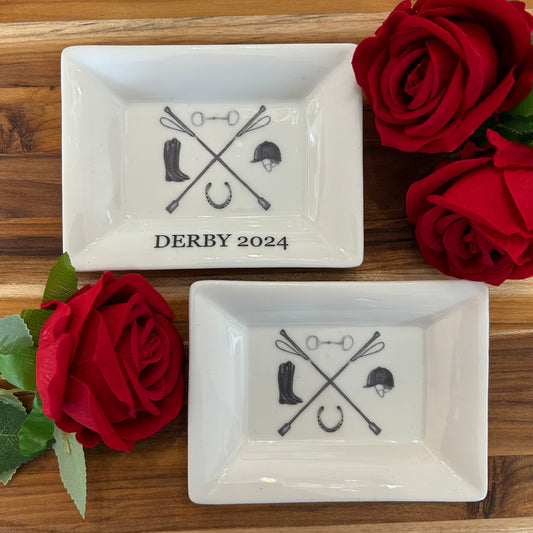 Equestrian Crest "DERBY 2024" Mini Dish