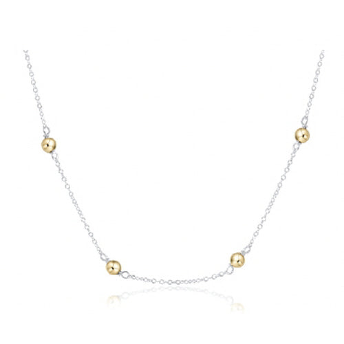 Choker 17" Sterling and Mixed Metal Collection