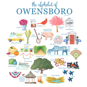 Owensboro Alphabet Towel