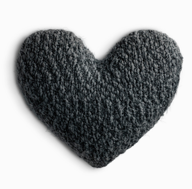 Charcoal Giving Heart