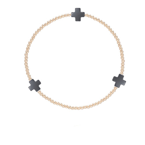 ENewton Signature Cross Pattern Bracelet Collection