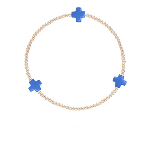 ENewton Signature Cross Pattern Bracelet Collection