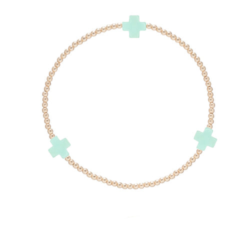 ENewton Signature Cross Pattern Bracelet Collection