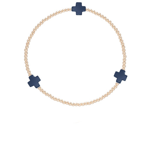 ENewton Signature Cross Pattern Bracelet Collection