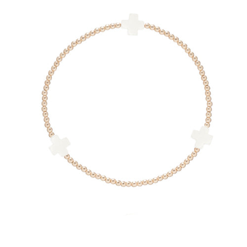 ENewton Signature Cross Pattern Bracelet Collection