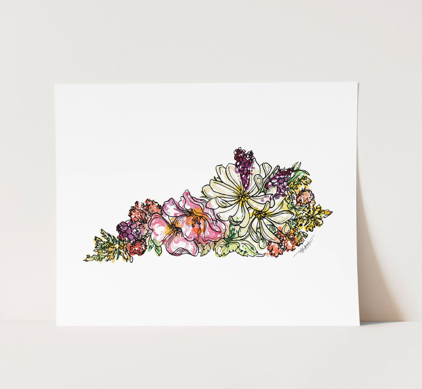 Amanda Klein Co. - Kentucky Wall Art Print
