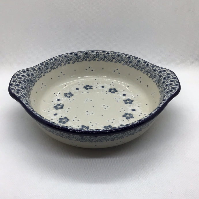 Navy Simple Elegance Round Baker 8