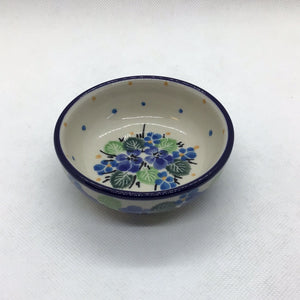 Spring Viola Tiny Round Bowl 3.5"