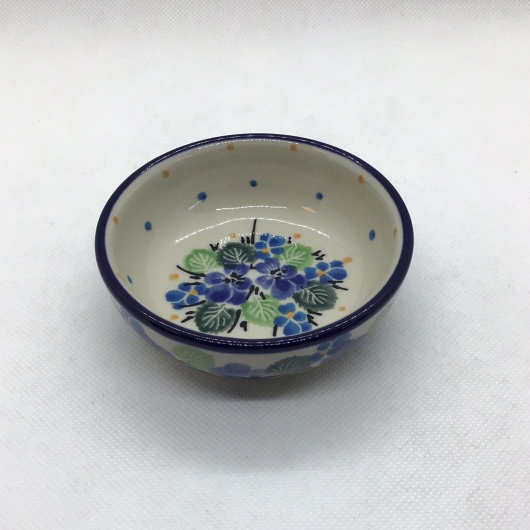 Spring Viola Tiny Round Bowl 3.5