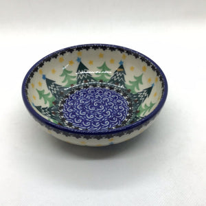 Christmas Trees Shallow Bowl 5"