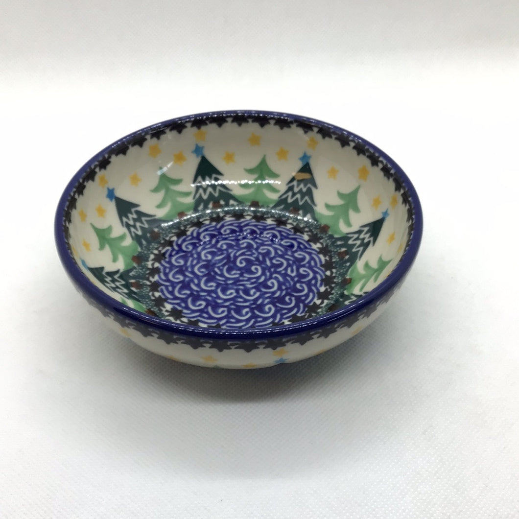 Christmas Trees Shallow Bowl 5