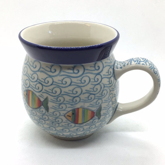 Rainbow Fish Bubble Mug 16 oz