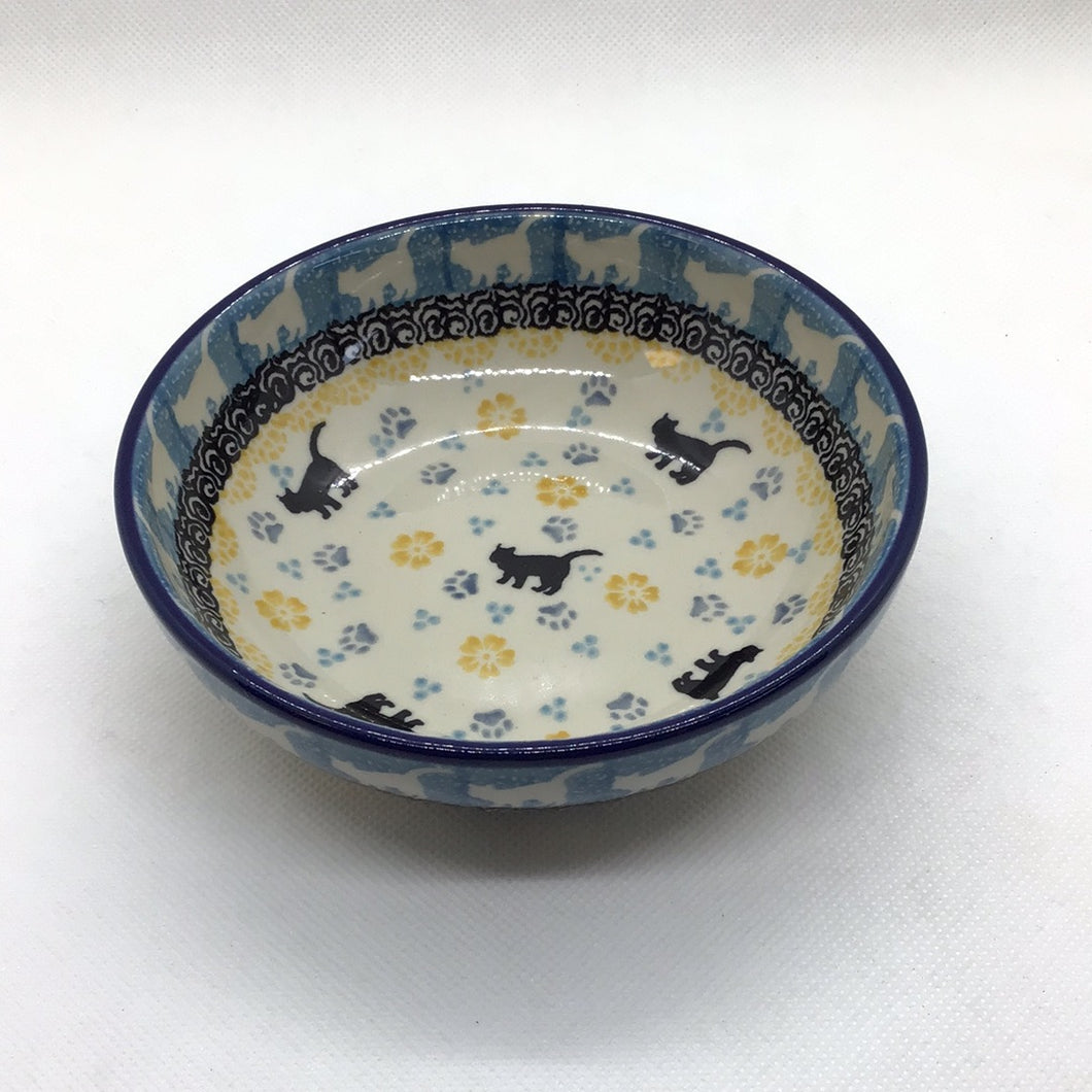 Purr Snickety Shallow Bowl 5