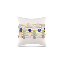 Load image into Gallery viewer, ENewton Admire Gold Bead Gemstone Bracelet Collection