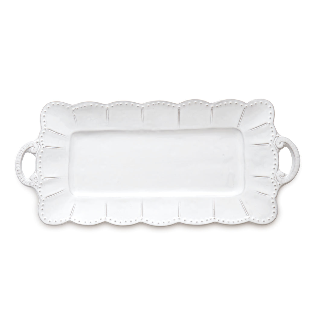 Bella Bianca Rectangular Tray