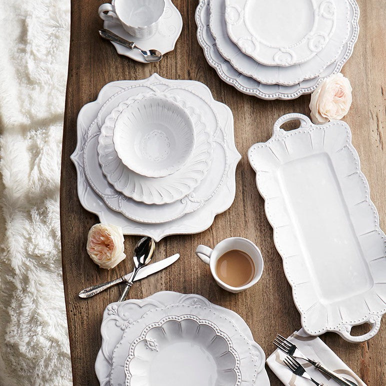 Bella Bianca Beaded Tray