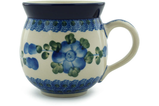 Blue Poppy 12 oz. Bubble Mug