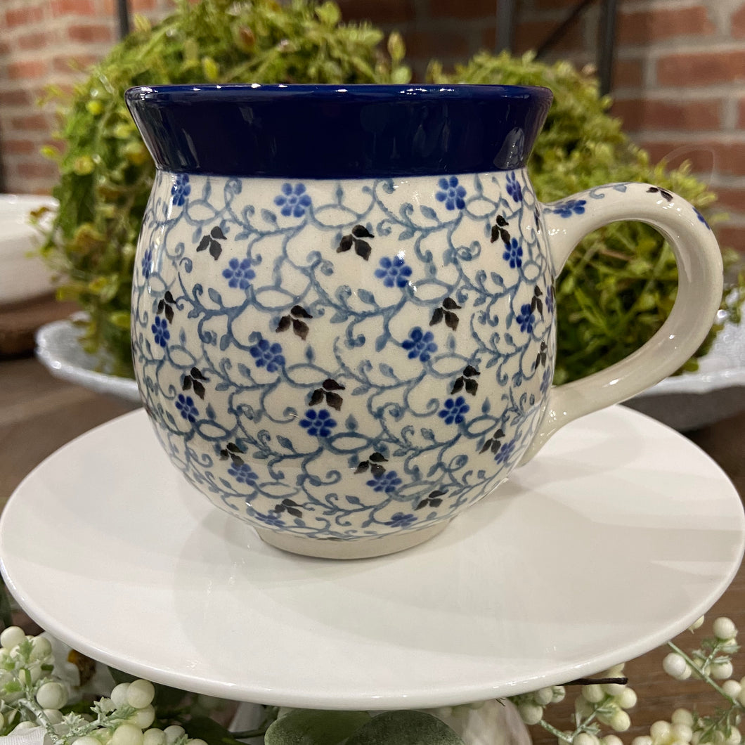 China Flower Bubble Mug 12 oz.
