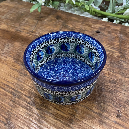 Peacock Feather Ramekin