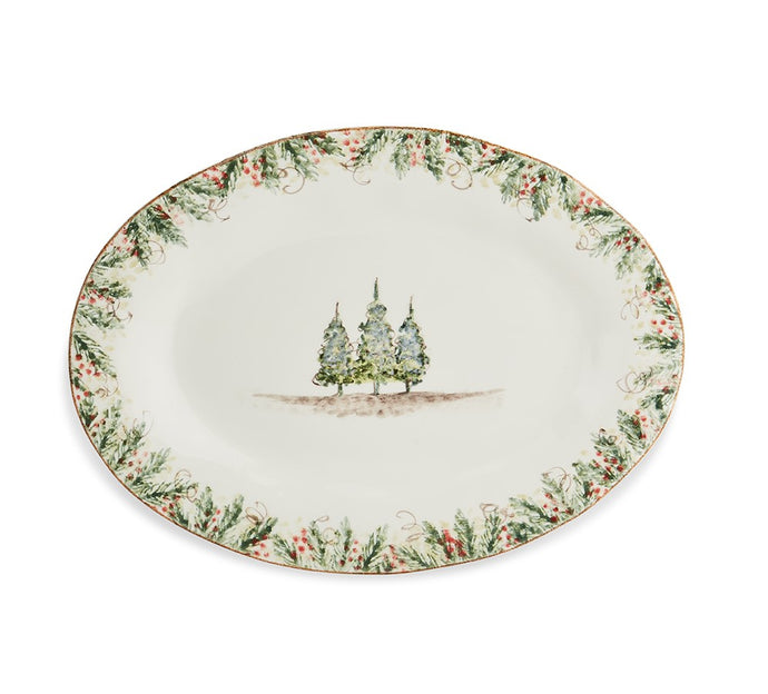 Natale Oval Platter