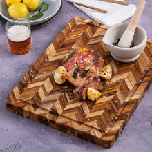 Load image into Gallery viewer, Rectangular Herringbone w/ Grips 20x15