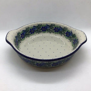 Spring Meadow Round Baker w/Grips 8"