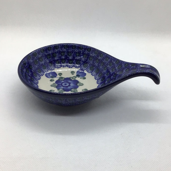 Blue Poppy Spoon/Ladle Rest