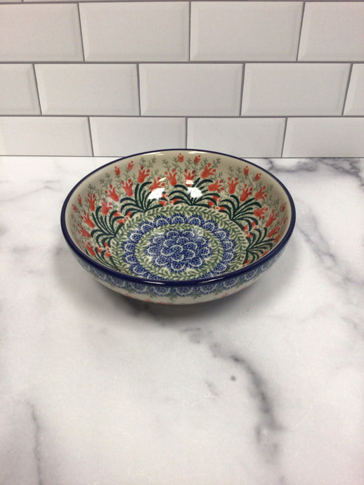Crimson Bells Shallow Cereal Bowl 7