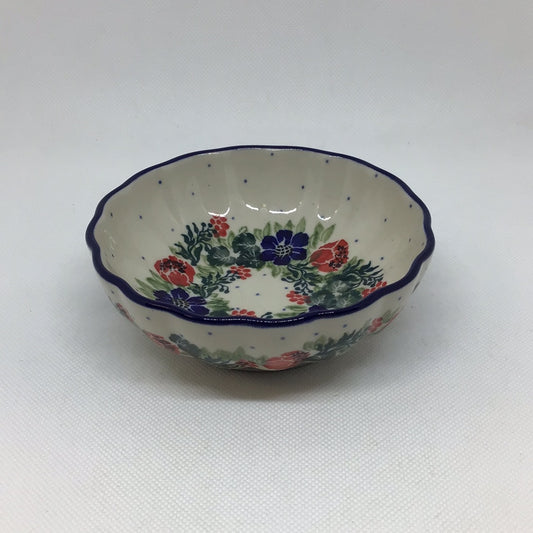 Garden Party Scalloped Bowl 4.5"