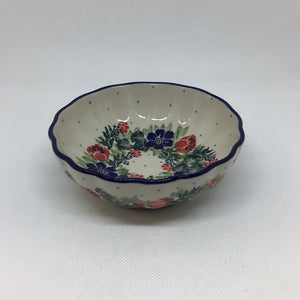 Garden Party Scalloped Bowl 4.5"