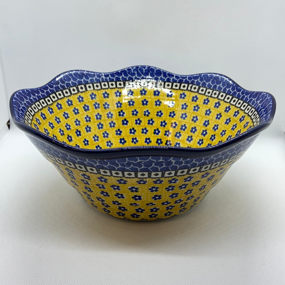 Sunburst Wavy Edge Bowl 10"