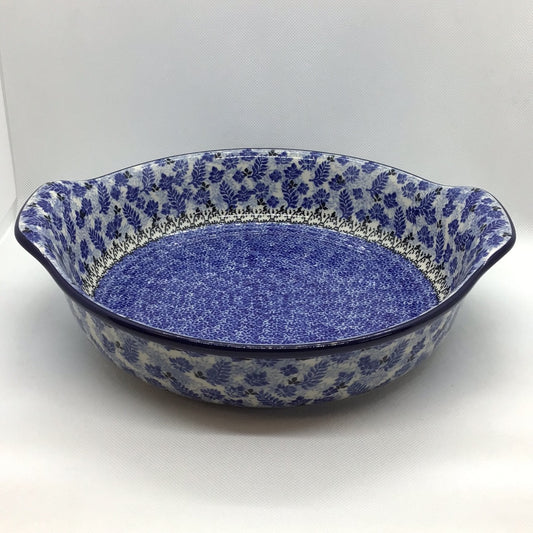 Fern Round Baker w/Grips 10"