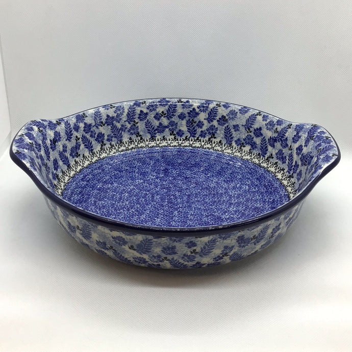 Fern Round Baker w/Grips 10