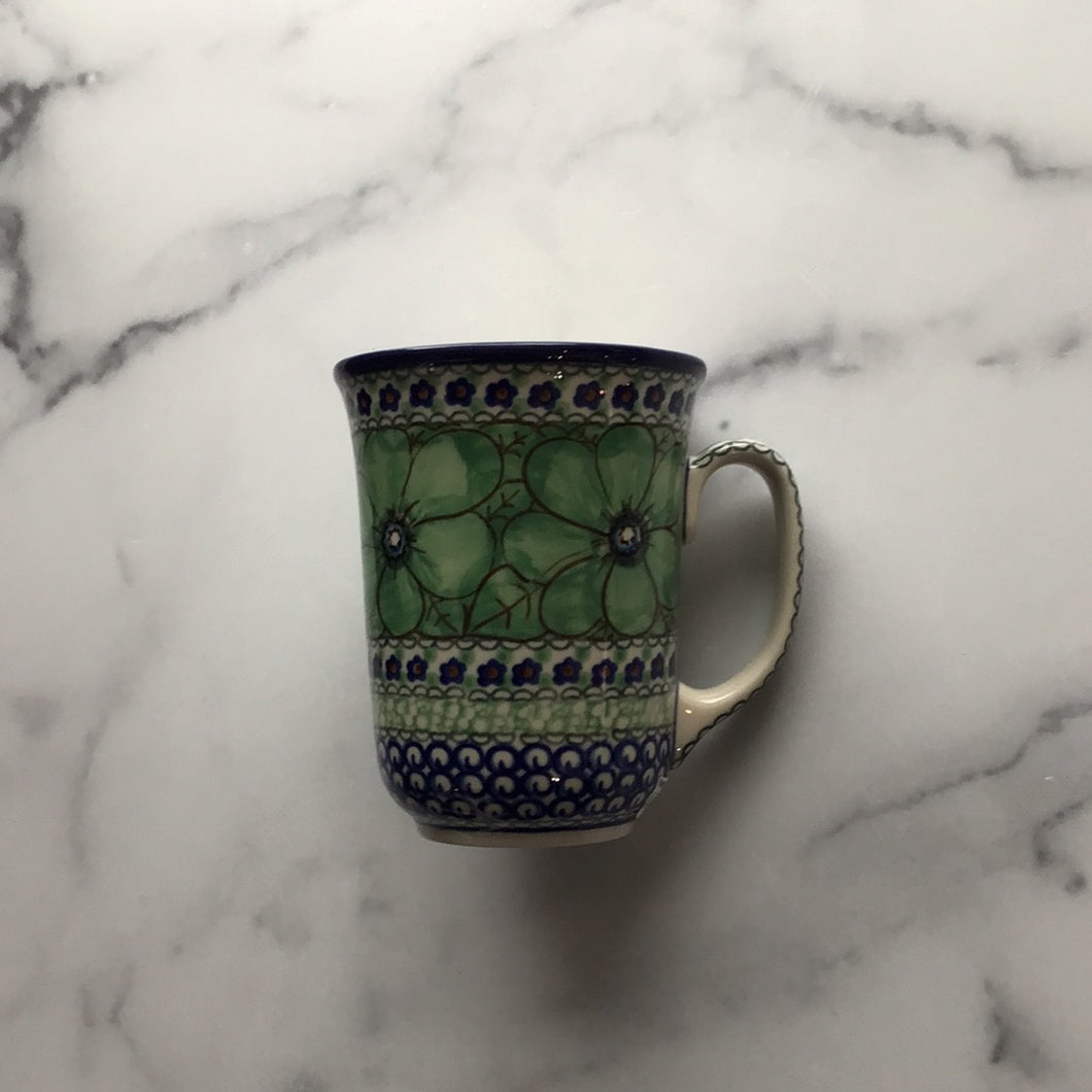 Lime Poppies Bistro Mug
