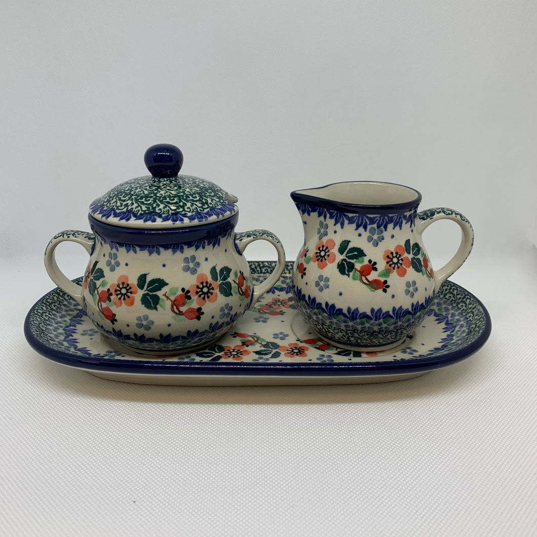 Cherry Blossoms Sugar & Creamer Set