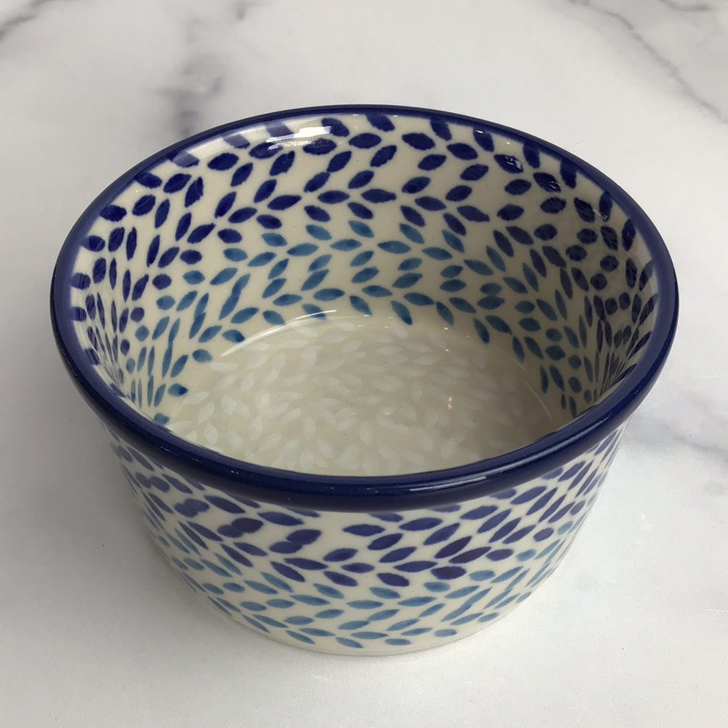 Blue Wreath Ramekin