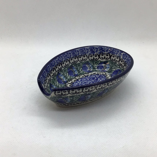 Peacock Feather Spoon Rest