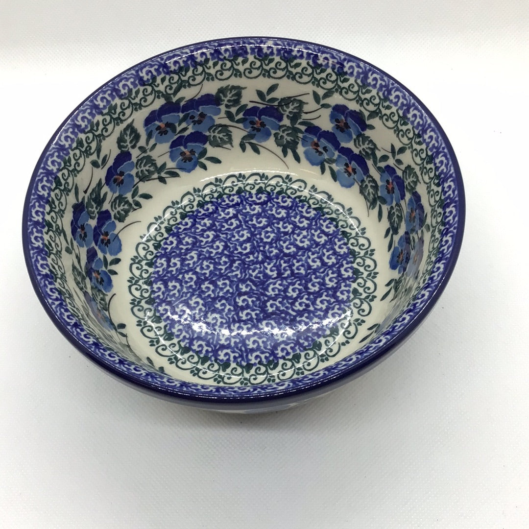 Winter Viola Soup/Cereal Bowl 6"