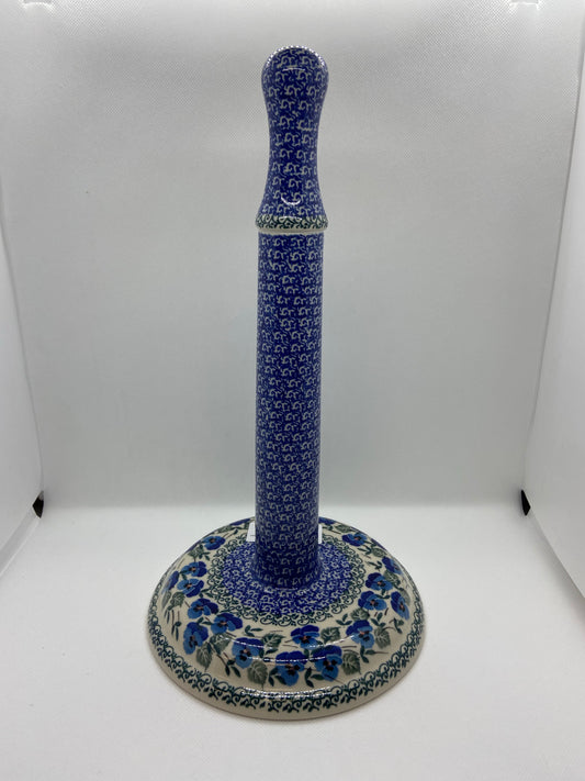 Winter Viola Paper Towel Holder