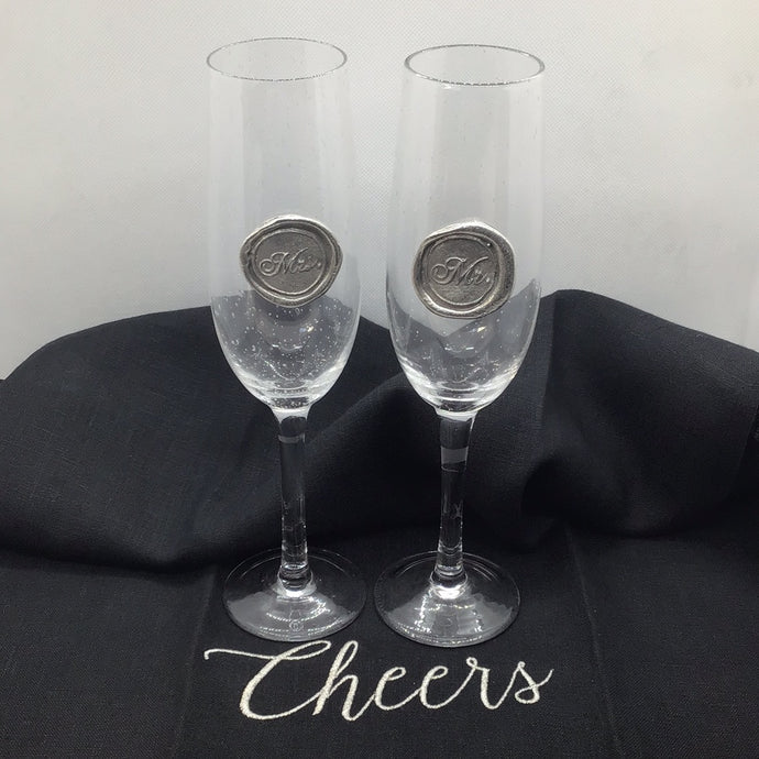 Southern Jubilee Mr. & Mrs. Flute/Set of 2