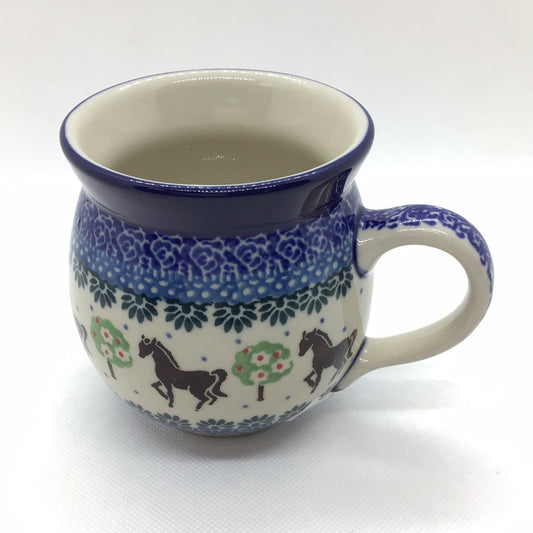 Brown Horse Bubble Mug 12 oz
