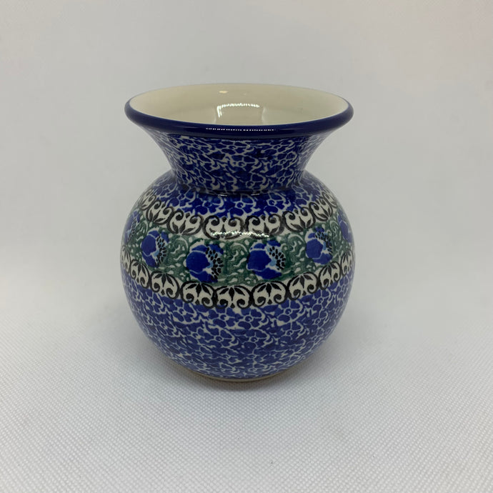 Peacock Feather Bubble Vase