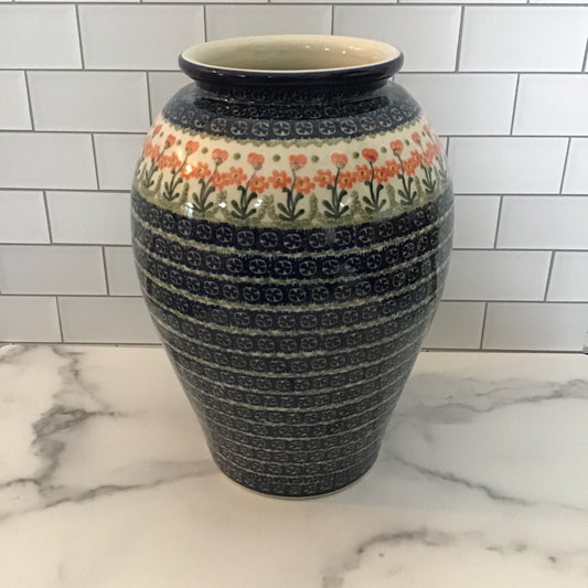 Red Poppies Large Vase